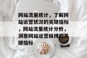 网站流量统计，了解网站运营状况的关键指标，网站流量统计分析，洞察网站运营脉搏的关键指标