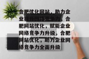 合肥优化网站，助力企业提升网络竞争力，合肥网站优化，赋能企业网络竞争力升级，合肥网站优化，助力企业网络竞争力全面升级
