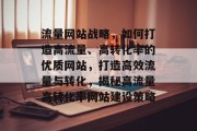 流量网站战略，如何打造高流量、高转化率的优质网站，打造高效流量与转化，揭秘高流量高转化率网站建设策略