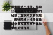 探索网站小插件，推动业务发展与用户体验的秘诀，互联网创新发展，揭秘网站小插件在推动业务发展与用户体验中的关键作用