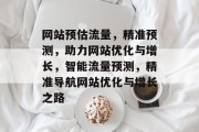 网站预估流量，精准预测，助力网站优化与增长，智能流量预测，精准导航网站优化与增长之路