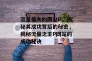 流量最大的网站P，揭秘其成功背后的秘密，揭秘流量之王P网站的成功秘诀