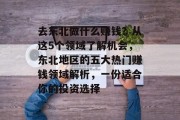 去东北做什么赚钱？从这5个领域了解机会，东北地区的五大热门赚钱领域解析，一份适合你的投资选择