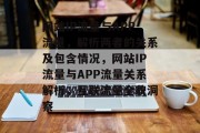 网站IP流量与APP流量，解析两者的关系及包含情况，网站IP流量与APP流量关系解析，互联流量全貌洞察