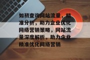 如初查询网站流量，精准分析，助力企业优化网络营销策略，网站流量深度解析，助力企业精准优化网络营销