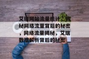 艾瑞网站流量统计，揭秘网络流量背后的秘密，网络流量揭秘，艾瑞数据解析背后的秘密