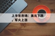 上半年市场：美元下跌，军火上涨