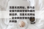 流量无忧网站，助力企业提升网络营销效果的新选择，流量无忧网站，企业网络营销效果提升利器