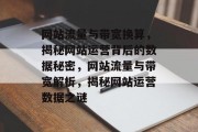 网站流量与带宽换算，揭秘网站运营背后的数据秘密，网站流量与带宽解析，揭秘网站运营数据之谜
