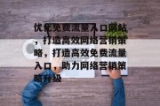 优化免费流量入口网站，打造高效网络营销策略，打造高效免费流量入口，助力网络营销策略升级