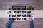打造高效自制网站流量池，策略与实践指南，构建高效网站流量池，策略与实战手册