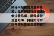 揭秘网站被耍流量的黑幕，如何辨别和应对虚假流量陷阱，揭露虚假流量陷阱，网站如何辨别与应对黑幕流量的真相