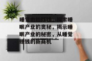睡觉也能赚钱，探索睡眠产业的奥秘，揭示睡眠产业的秘密，从睡觉赚钱的新商机