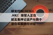顺龙控股(00361.HK)：接管人正在就出售押记资产与数个潜在买家进行讨论