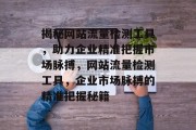 揭秘网站流量检测工具，助力企业精准把握市场脉搏，网站流量检测工具，企业市场脉搏的精准把握秘籍