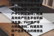 PHP房产中介网站源码，打造高效房产信息平台的利器，PHP房产中介网站源码，构建高效房产信息平台的解决方案，PHP房产中介网站源码，构建高效房产信息平台的理想选择