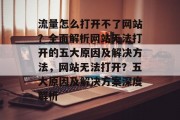 流量怎么打开不了网站？全面解析网站无法打开的五大原因及解决方法，网站无法打开？五大原因及解决方案深度解析