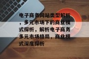 电子商务网站类型解析，多元市场下的商业模式探析，解析电子商务多元市场格局，商业模式深度探析