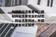 外部网站流量查询，揭秘网站流量背后的秘密，网站流量揭秘，外部流量查询全解析