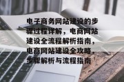 电子商务网站建设的步骤过程详解，电商网站建设全流程解析指南，电商网站建设全攻略，步骤解析与流程指南