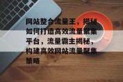 网站整合流量王，揭秘如何打造高效流量聚集平台，流量霸主揭秘，构建高效网站流量聚集策略