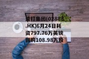 渣打集团(02888.HK)6月24日耗资797.76万英镑回购108.98万股