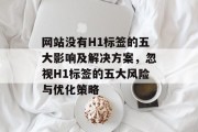 网站没有H1标签的五大影响及解决方案，忽视H1标签的五大风险与优化策略