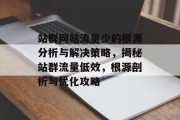 站群网站流量少的根源分析与解决策略，揭秘站群流量低效，根源剖析与优化攻略