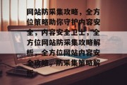 网站防采集攻略，全方位策略助你守护内容安全，内容安全卫士，全方位网站防采集攻略解析，全方位网站内容安全攻略，防采集策略解析