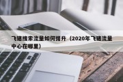 飞猪搜索流量如何提升（2020年飞猪流量中心在哪里）