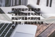 揭秘网站IP流量代刷，背后的秘密与风险，网站IP流量代刷的暗流涌动，揭秘秘密与风险