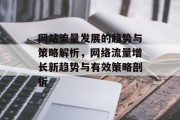 网站流量发展的趋势与策略解析，网络流量增长新趋势与有效策略剖析