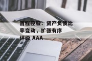 首程控股：资产负债比率变动，扩张有序  评级 AAA