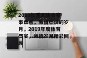 2019年重大体育赛事盘点，激情燃烧的岁月，2019年度体育盛宴，激情岁月精彩回顾