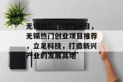 无锡的热门赚钱项目,无锡热门创业项目推荐,立足科技,打造新兴产业的发展高地 无锡的热门赚钱项目,无锡热门创业项目推荐,立足科技,打造新兴产业的发展高地