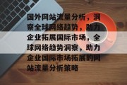国外网站流量分析，洞察全球网络趋势，助力企业拓展国际市场，全球网络趋势洞察，助力企业国际市场拓展的网站流量分析策略