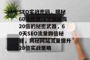 SEO实战密码，揭秘60天内网站流量提高20倍的秘密武器，60天SEO流量翻倍秘籍，揭秘网站流量提升20倍实战策略