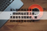 深入剖析网站流量报告，揭秘网站运营之道，流量报告深度解读，解码网站运营成功秘诀