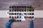 自带流量的网站推荐，盘点那些轻松吸引眼球的网络平台，热门流量平台大盘点，轻松吸睛的网站推荐