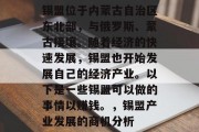 锡盟位于内蒙古自治区东北部，与俄罗斯、蒙古接壤。随着经济的快速发展，锡盟也开始发展自己的经济产业。以下是一些锡盟可以做的事情以赚钱。，锡盟产业发展的商机分析