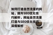 如何打造自然流量的网站，提升SEO优化技巧解析，网站自然流量打造与SEO优化技巧深度解析