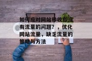 如何应对网站秒收却没有流量的问题？，优化网站流量，缺乏流量的策略与方法