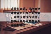 流量打网站，揭秘网络流量背后的秘密与策略，网络流量操控揭秘，揭秘流量打网站背后的策略与秘密