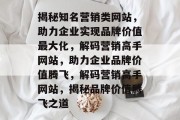 揭秘知名营销类网站，助力企业实现品牌价值最大化，解码营销高手网站，助力企业品牌价值腾飞，解码营销高手网站，揭秘品牌价值腾飞之道