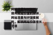 网站流量与IP解析，提升网站价值的秘诀，网站流量与IP深度解析，解锁网站价值增长之道