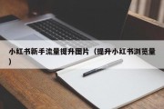 小红书新手流量提升图片（提升小红书浏览量）