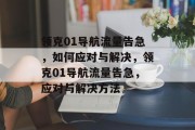 领克01导航流量告急，如何应对与解决，领克01导航流量告急，应对与解决方法