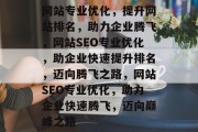 网站专业优化，提升网站排名，助力企业腾飞，网站SEO专业优化，助企业快速提升排名，迈向腾飞之路，网站SEO专业优化，助力企业快速腾飞，迈向巅峰之路