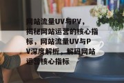 网站流量UV与PV，揭秘网站运营的核心指标，网站流量UV与PV深度解析，解码网站运营核心指标