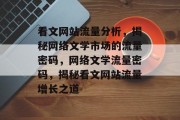 看文网站流量分析，揭秘网络文学市场的流量密码，网络文学流量密码，揭秘看文网站流量增长之道